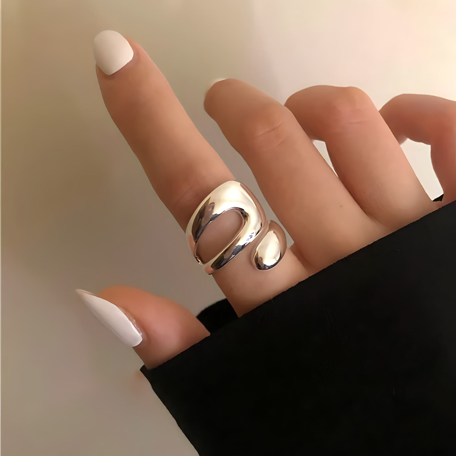 Silver Twist Ring