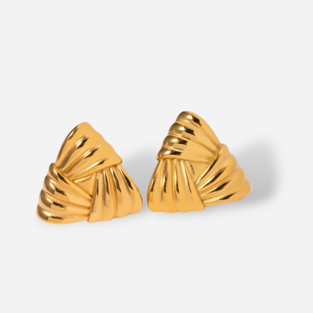 Golden Serene Earrings