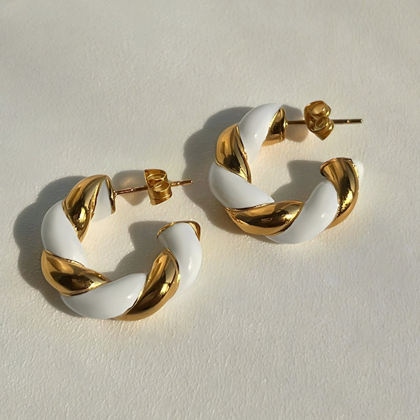 Marble Melt Earrings