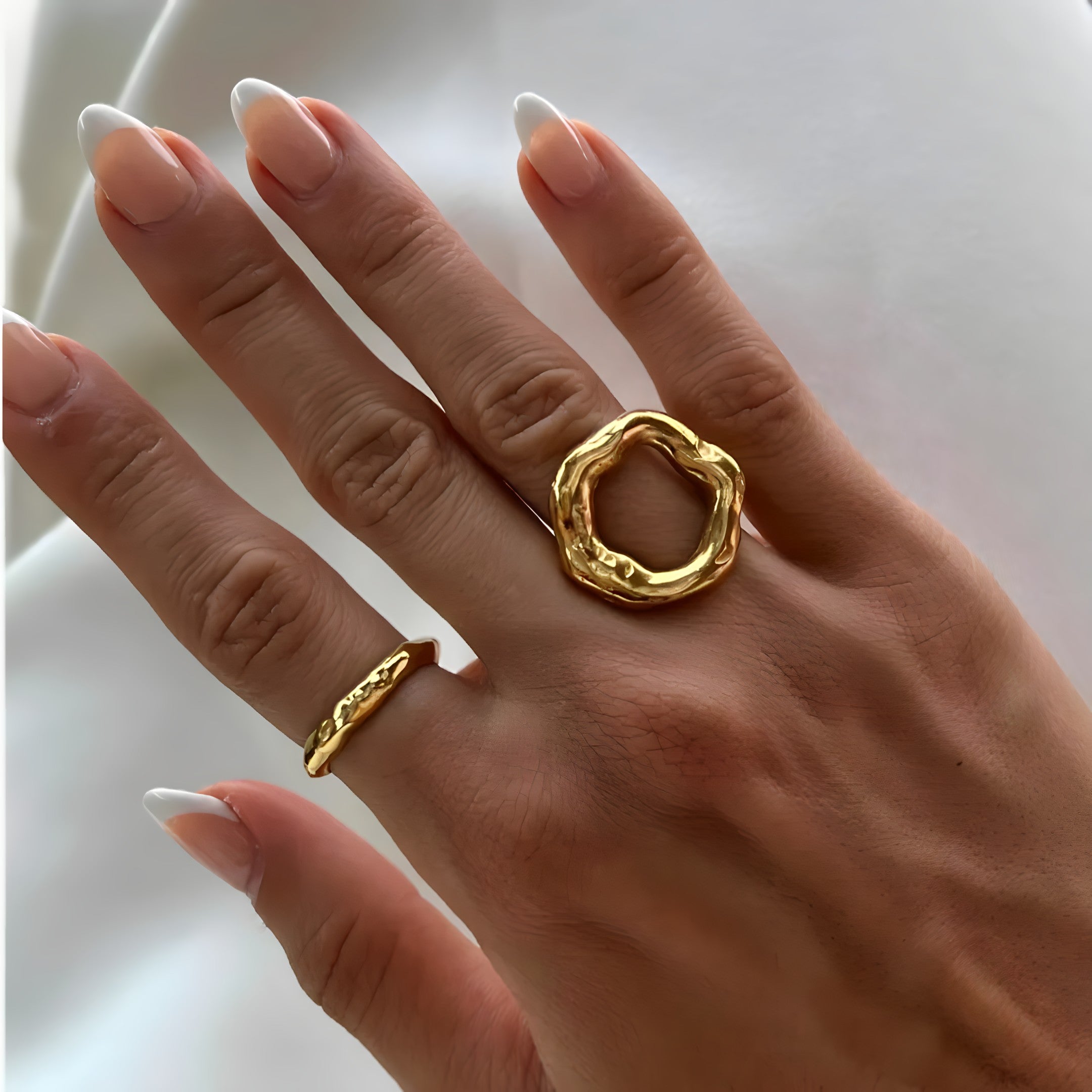 Golden Melt Ring