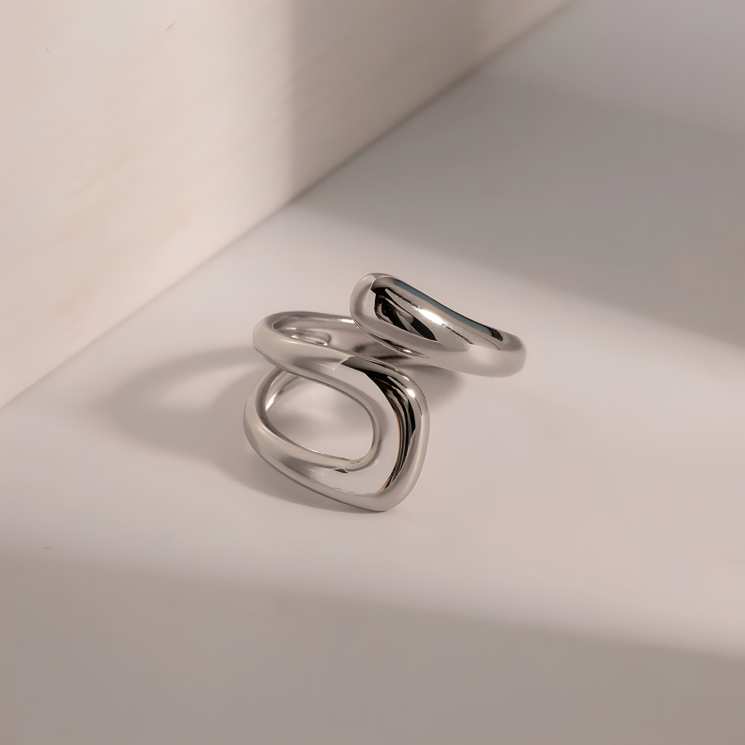 Silver Twist Ring