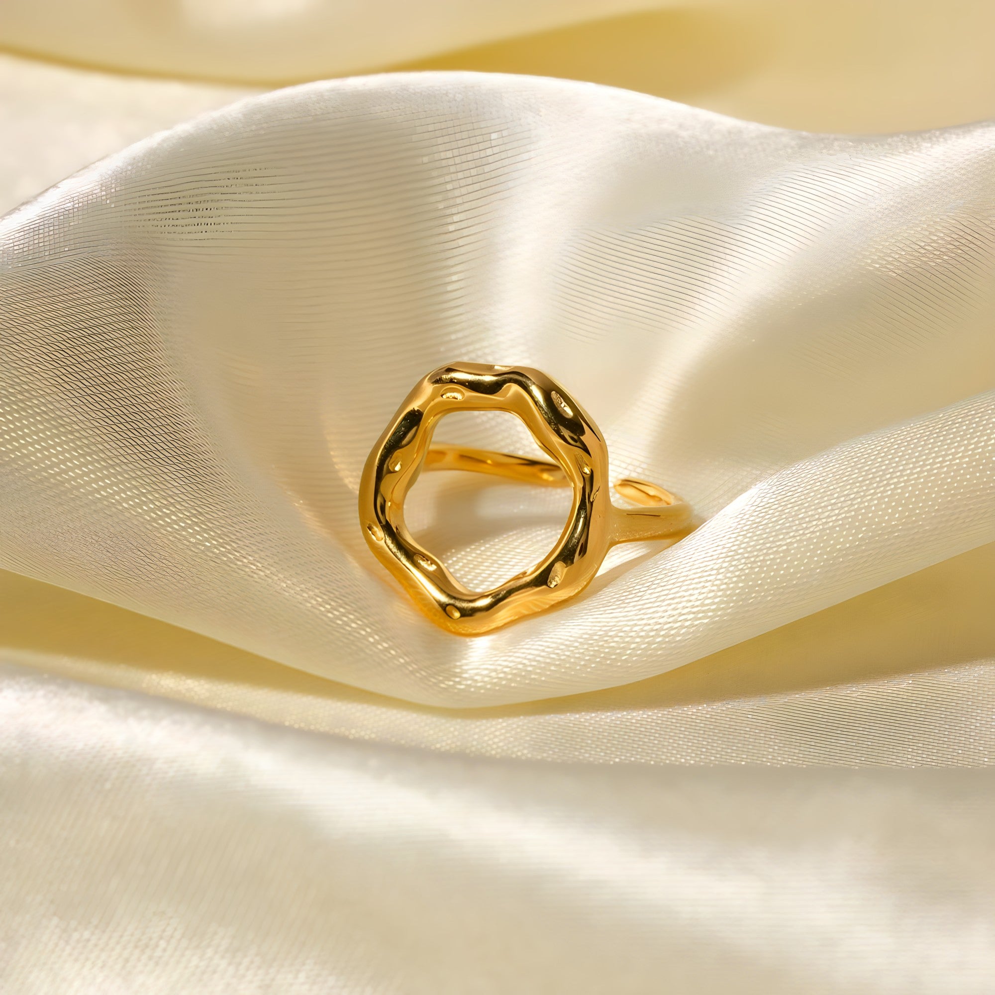 Golden Melt Ring