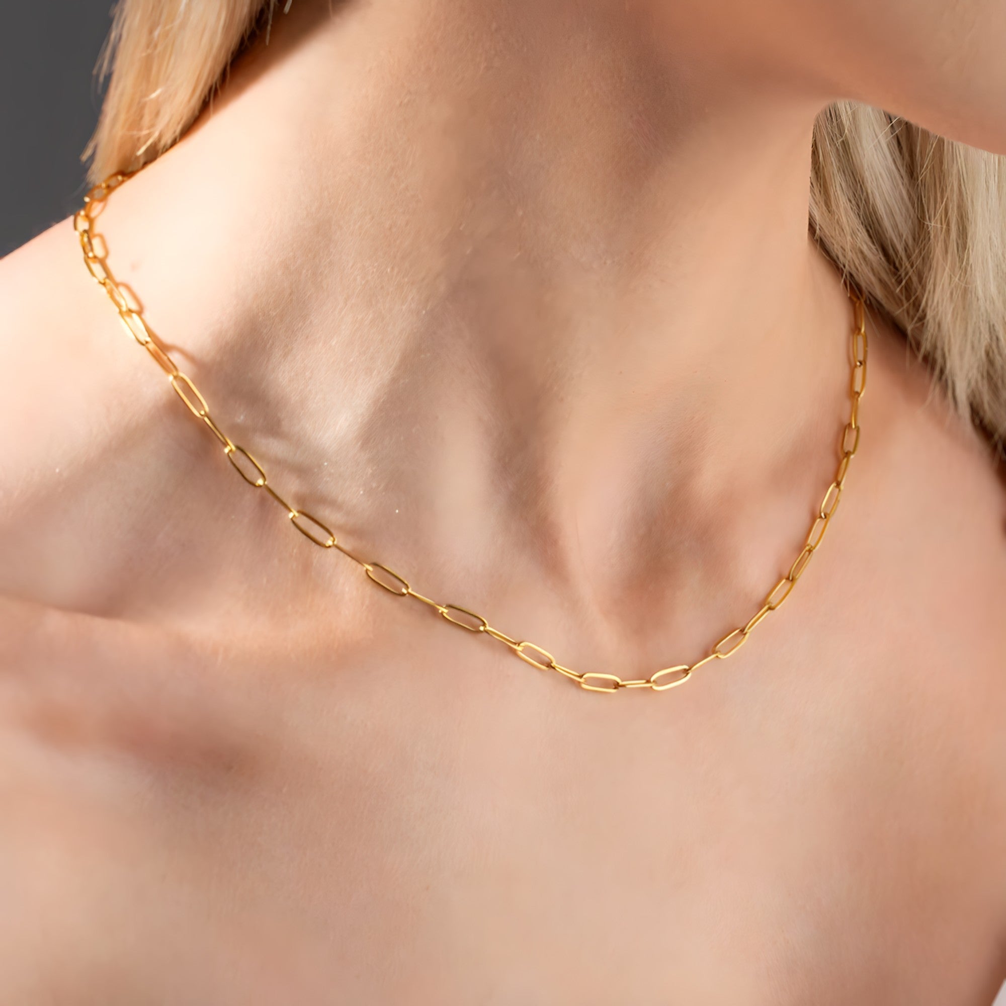 Whispering Gold Necklace